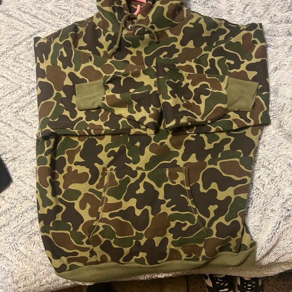DUCK Camouflage Men's VINTAGE Hoodie